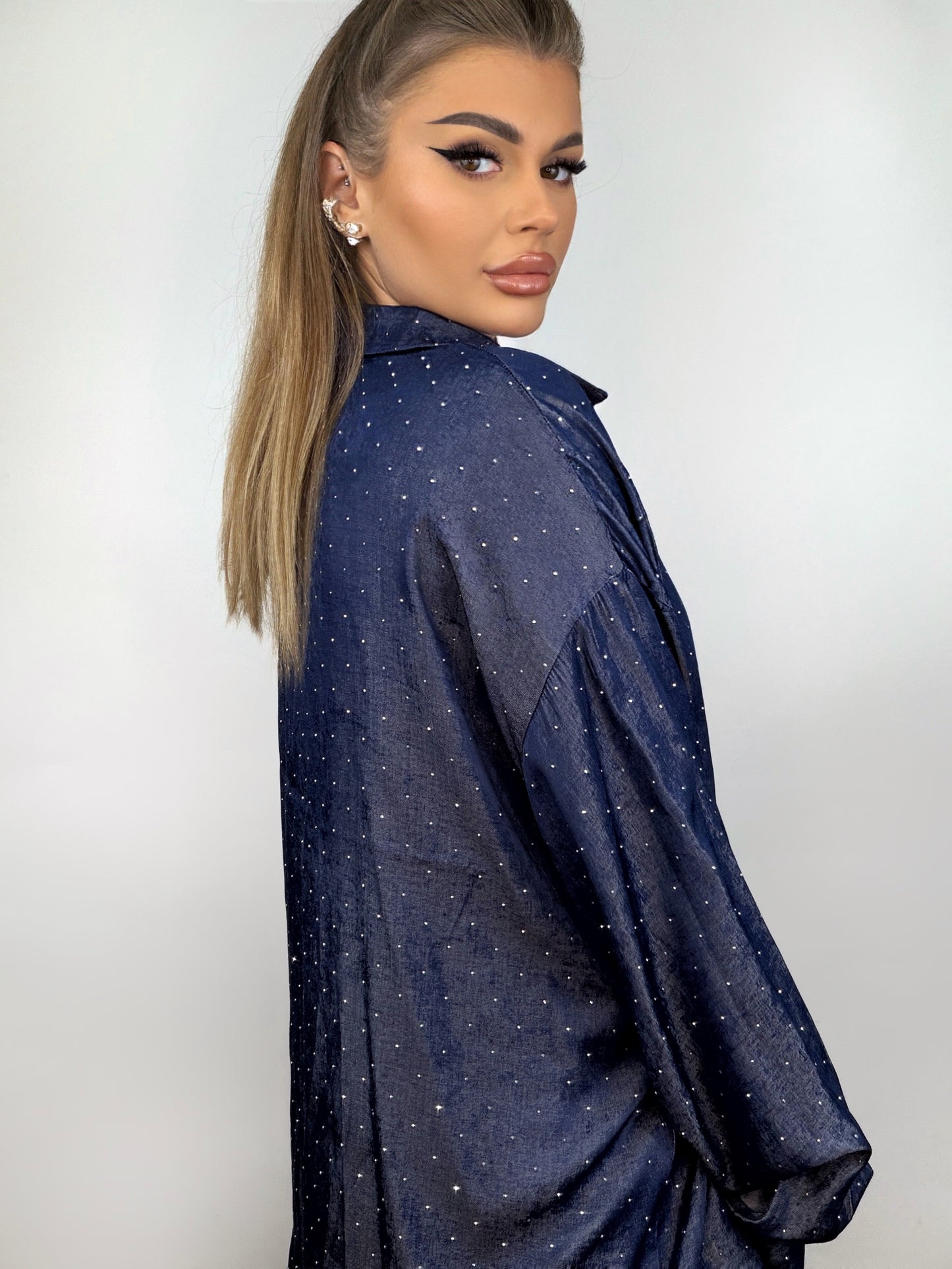 Camasa Blue Shiney