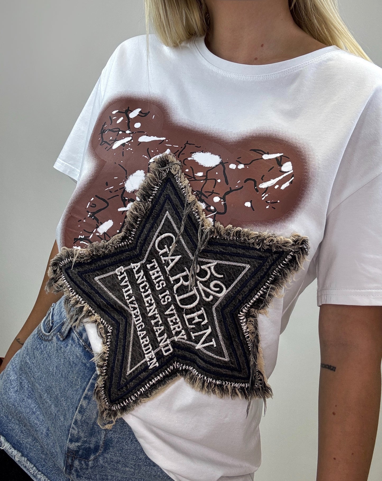 Tricou Denim Star