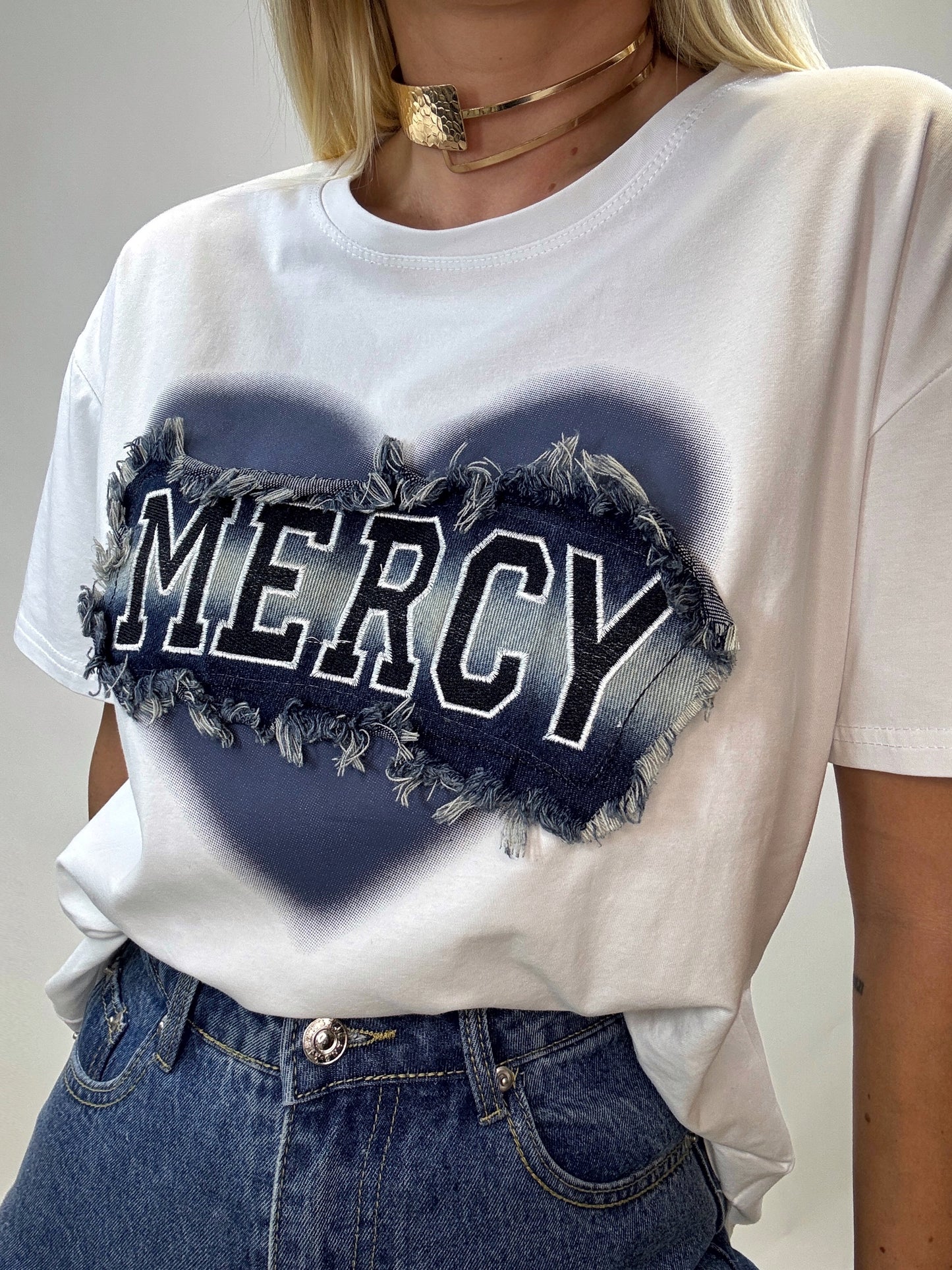 Tricou Denim Black Mercy
