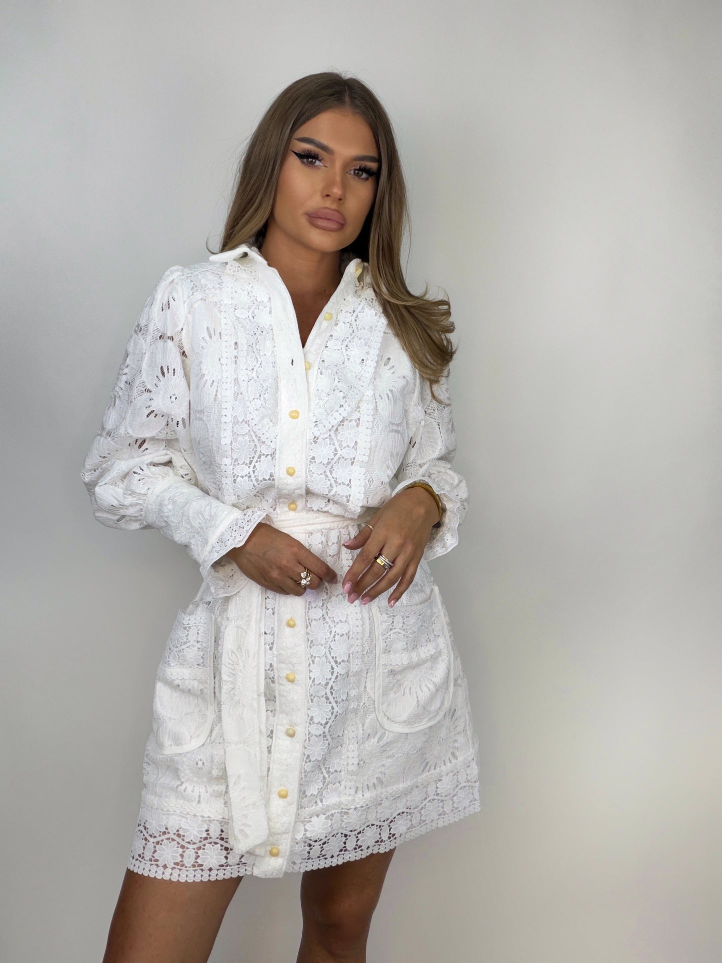 Rochie Alba Brianna