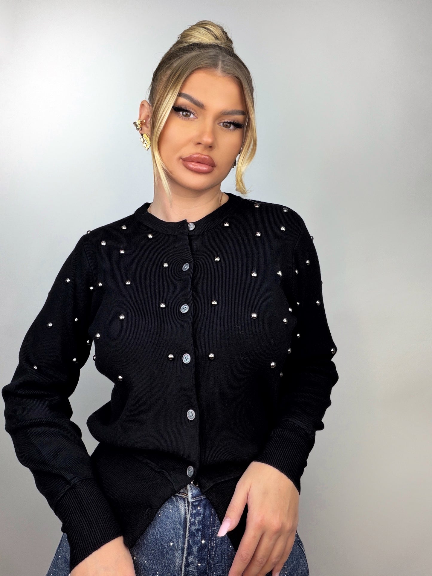 Cardigan Negru Syana