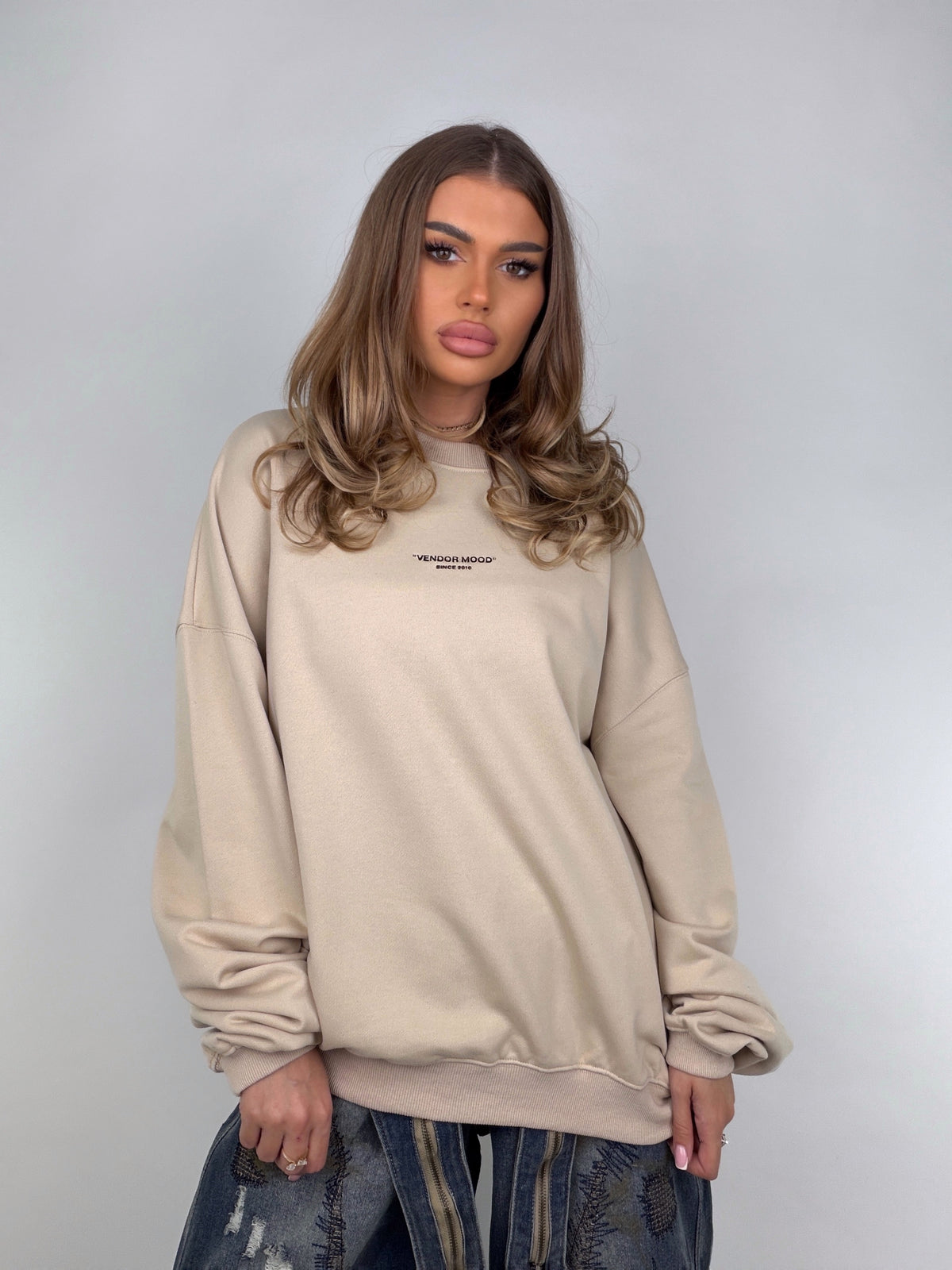 Bluza Bej Vendor