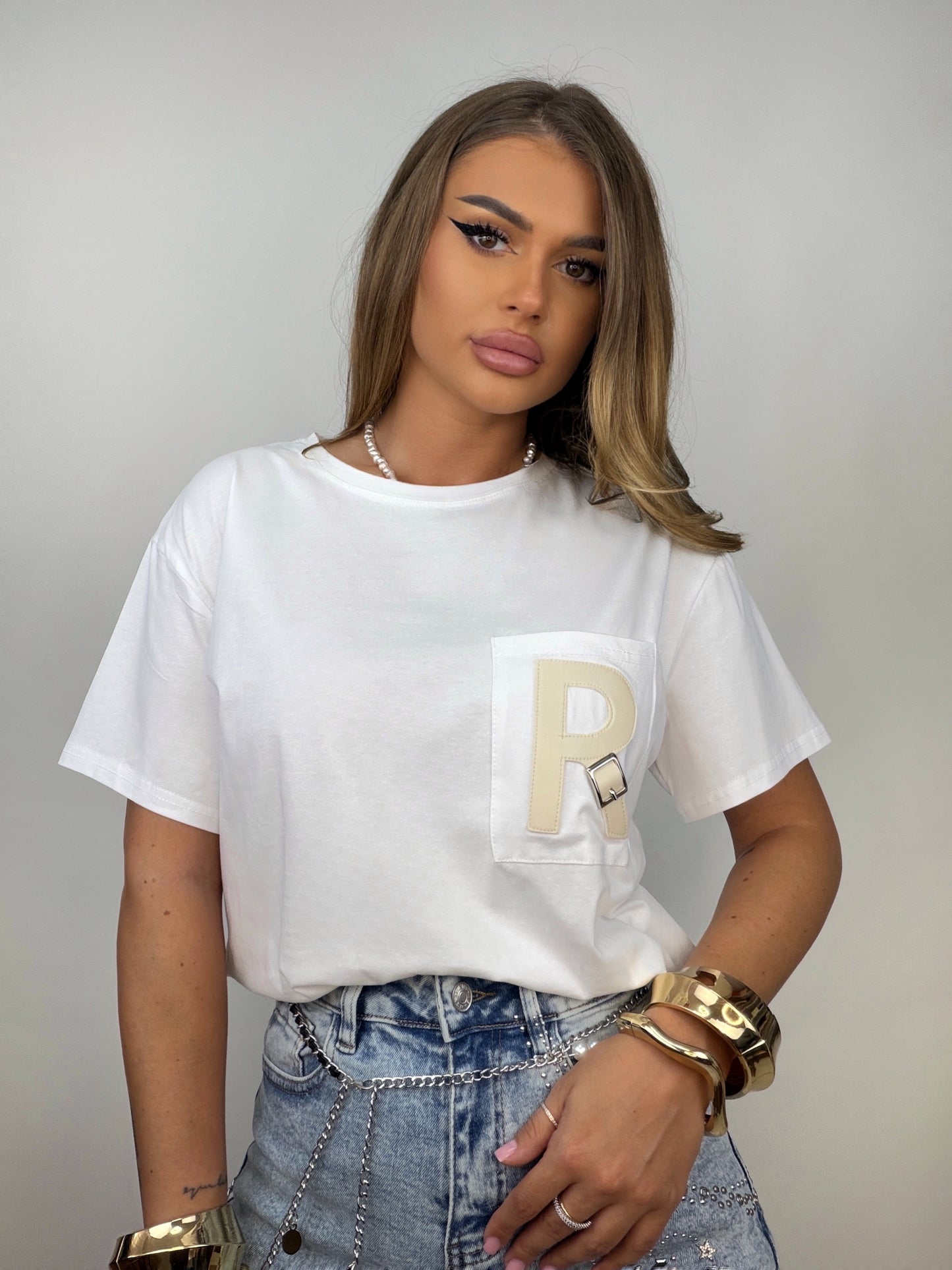 Tricou Alb Reby