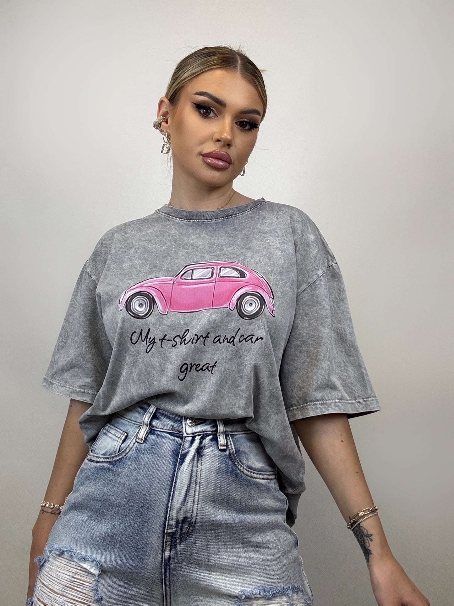 Tricou Gray Car