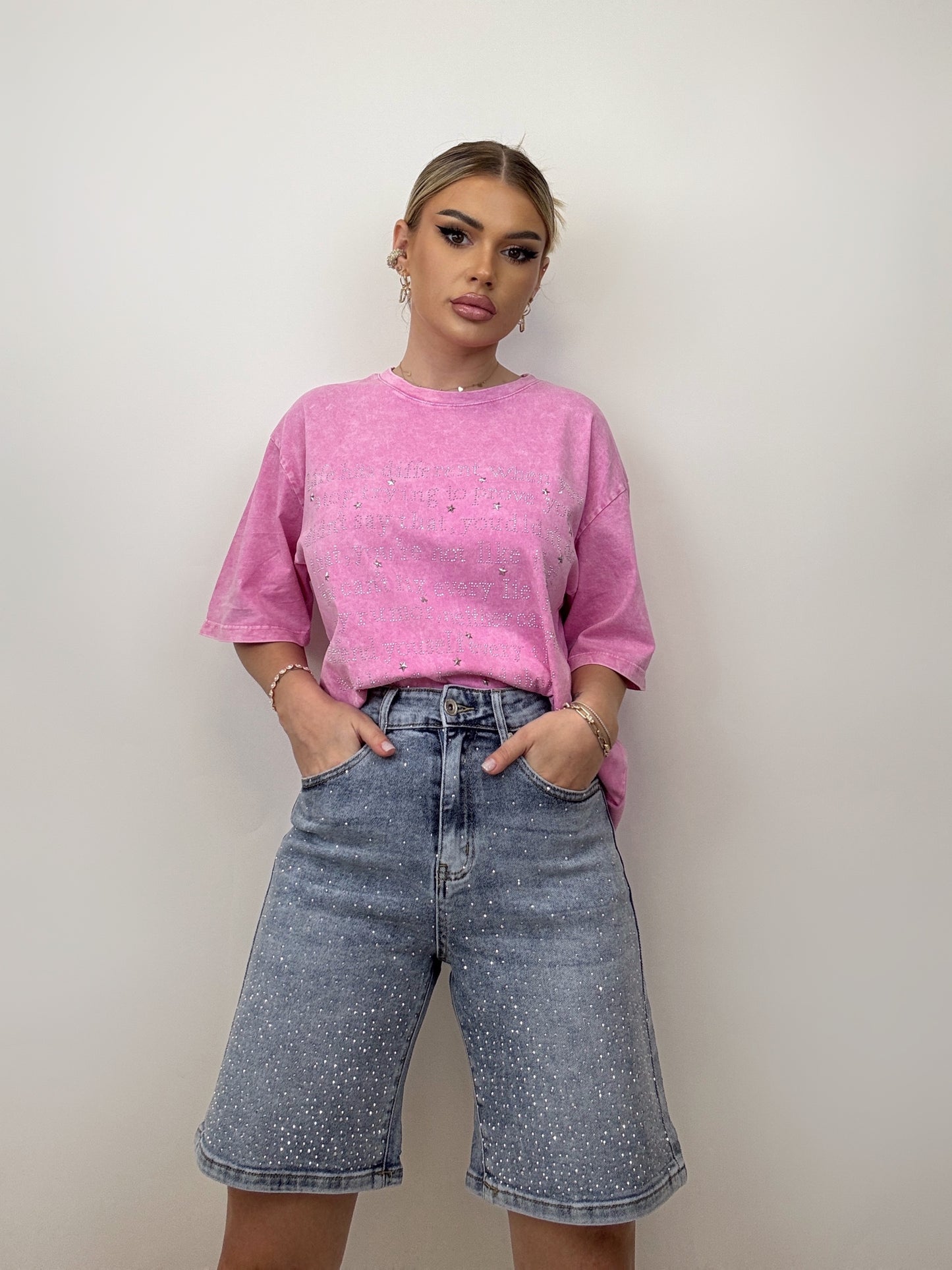 Tricou Roz Rae