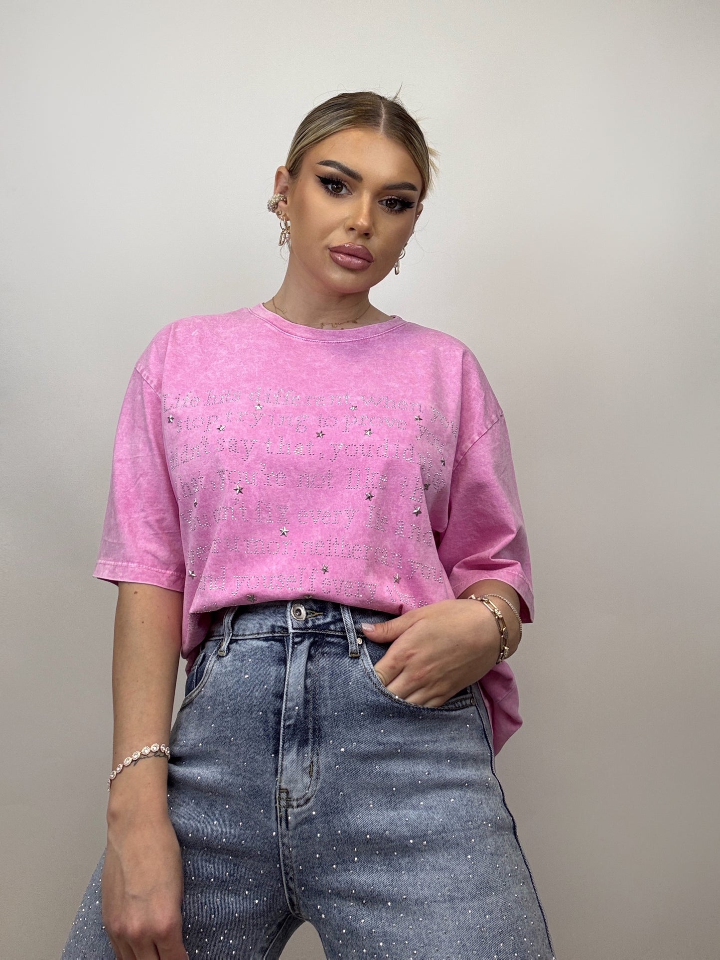 Tricou Roz Rae