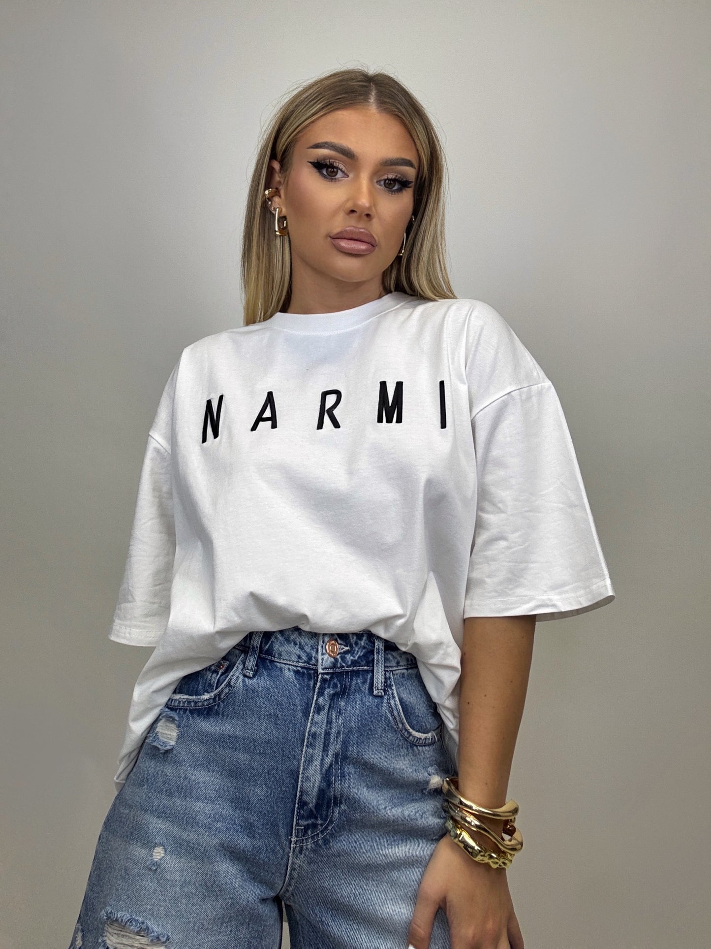 Tricou Alb Narmi