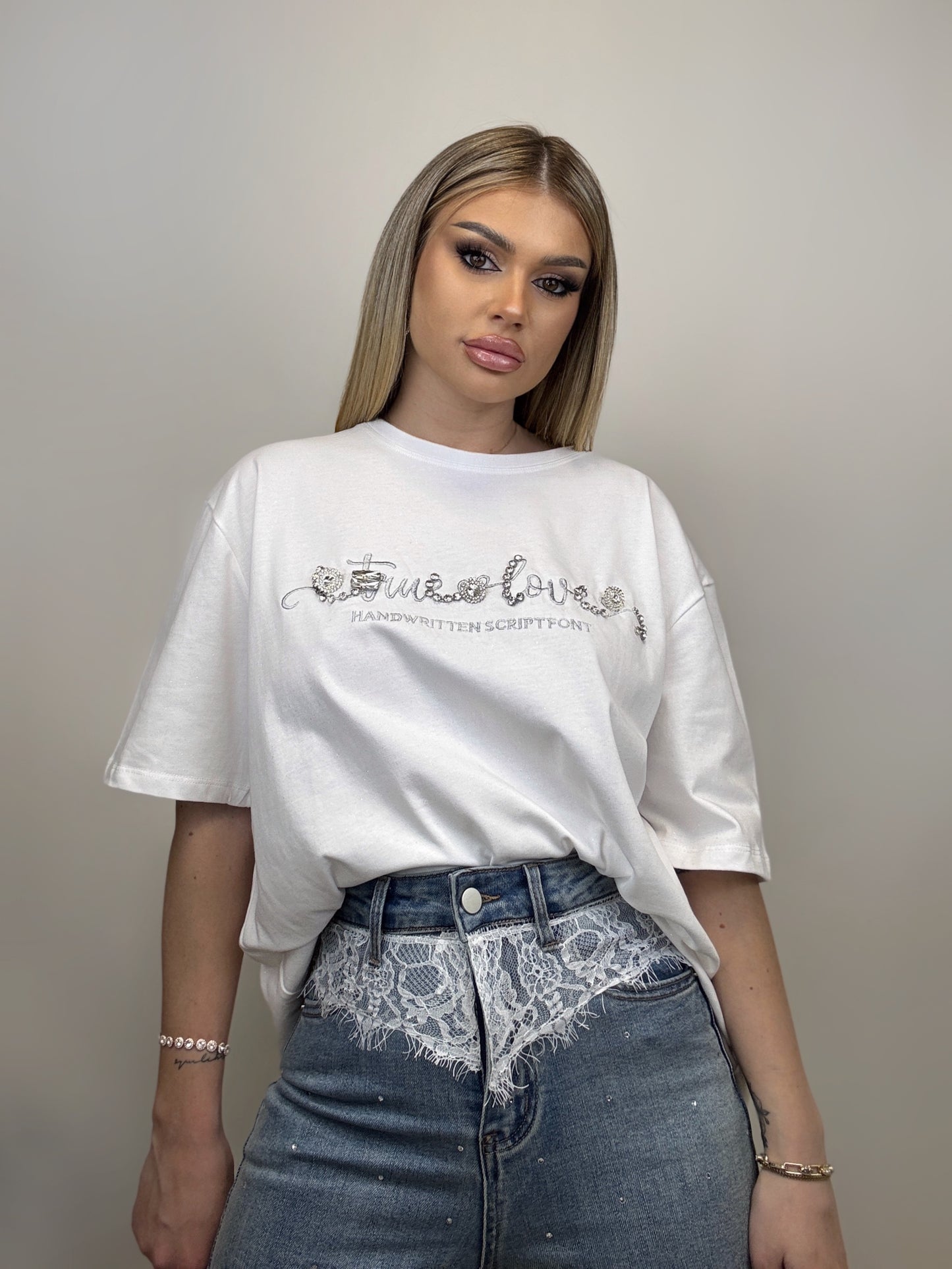 Tricou Alb Adaline