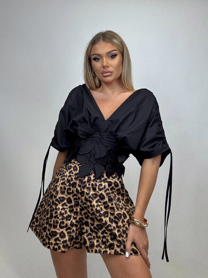 Pantaloni Animal Print
