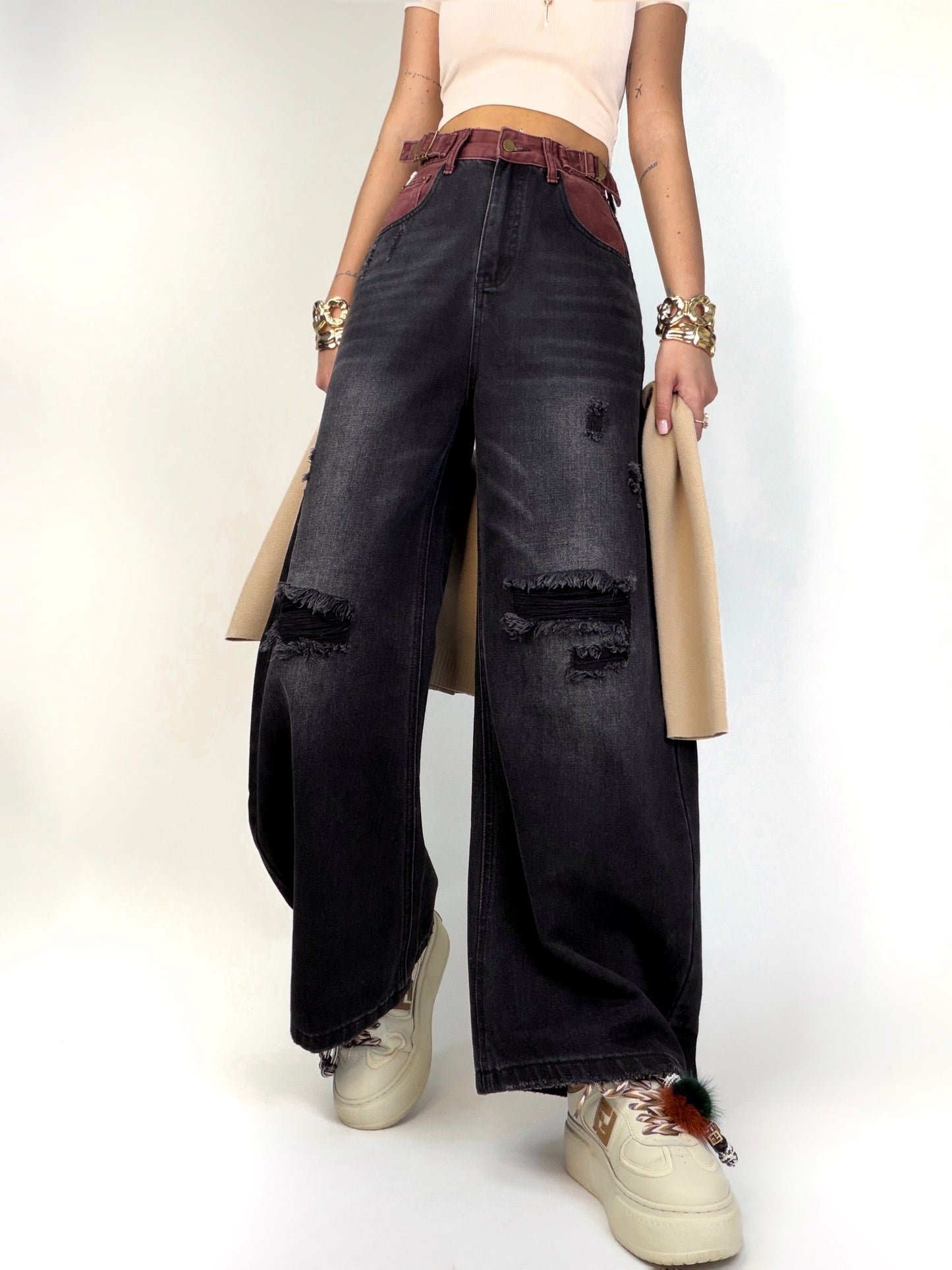 Blugi Negri Cinzy