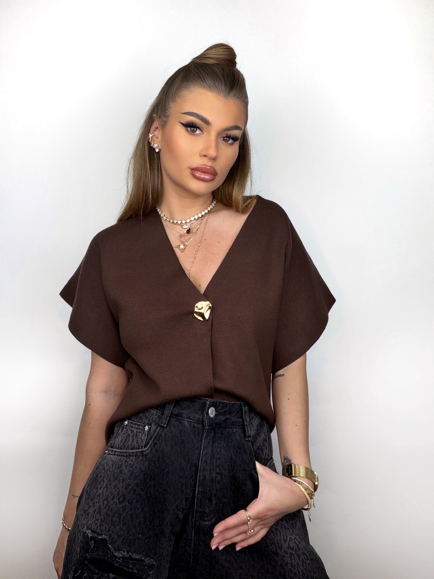Tricou Maro Kiana