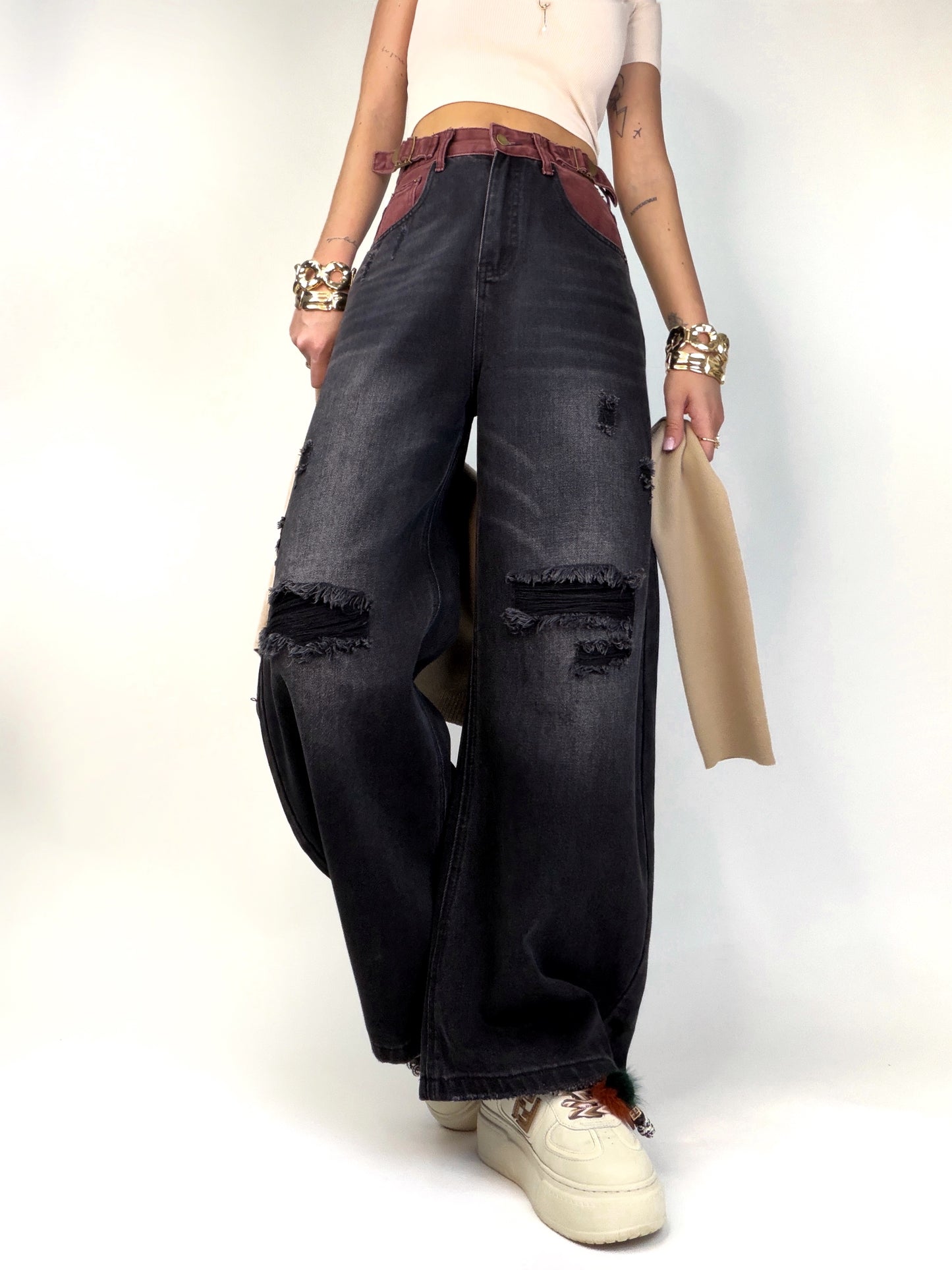 Blugi Negri Cinzy