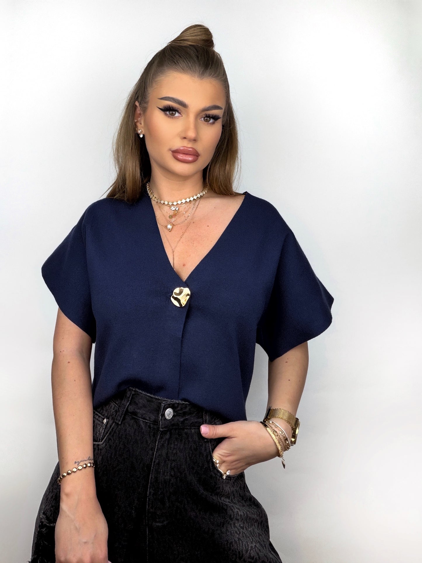 Tricou Albastru Kiana