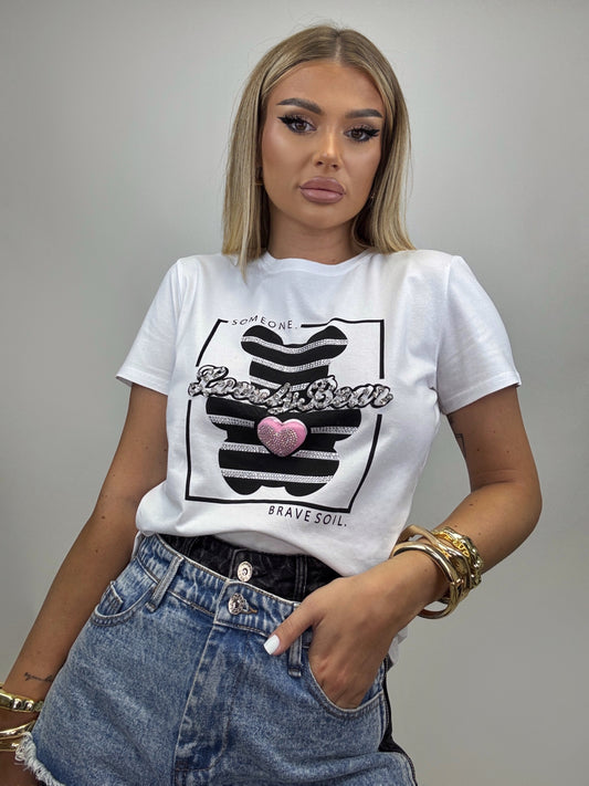 Tricou Alb Mesh