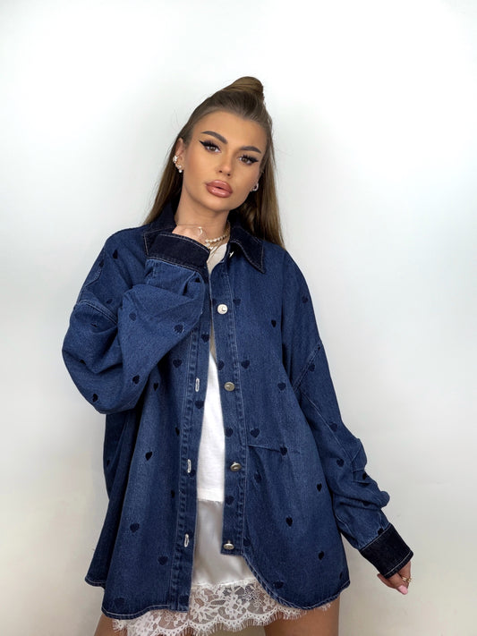 Camasa Denim Heart