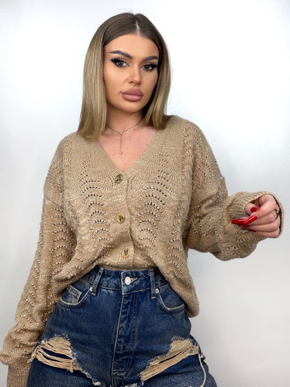 Cardigan Bej Tilda