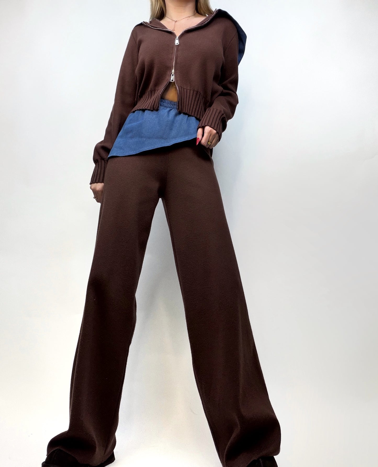 Compleu Brown Denim