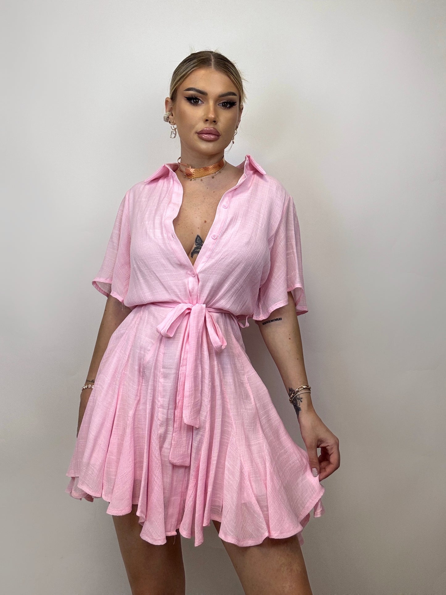 Rochie Roz Jassie