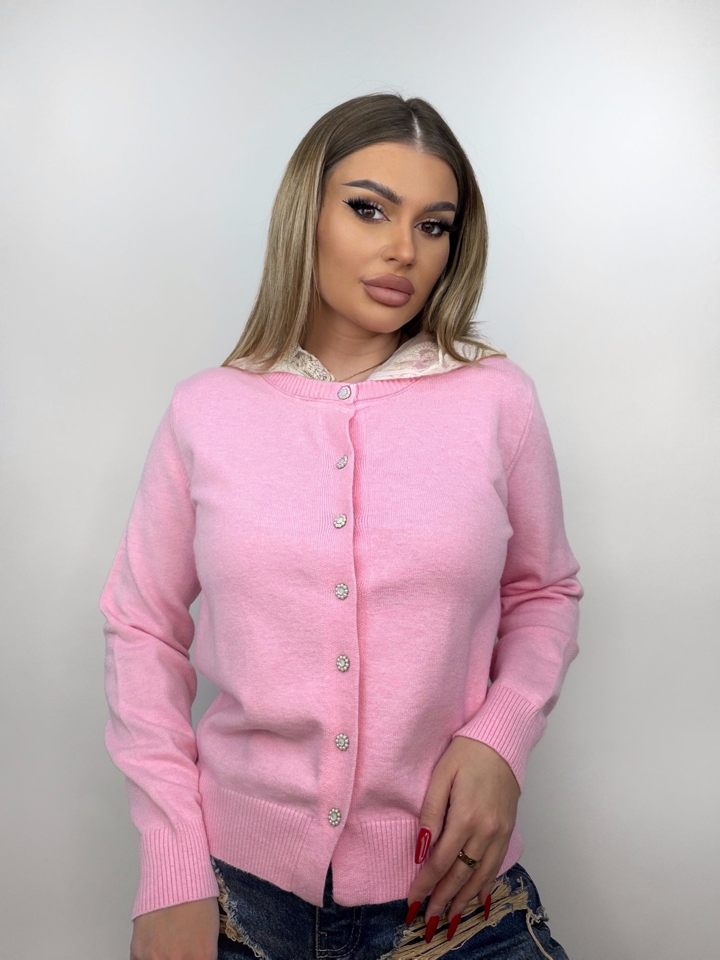 Cardigan Pink Norla