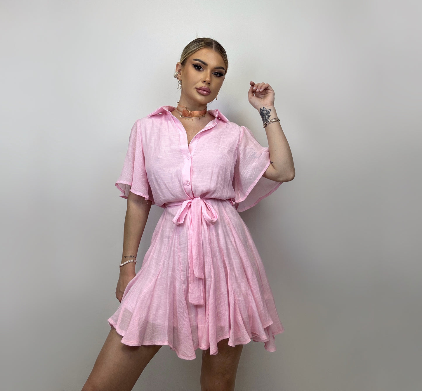 Rochie Roz Jassie