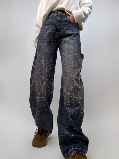 Blugi Full Strass Balloon