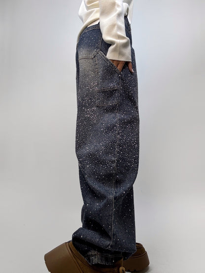 Blugi Full Strass Balloon