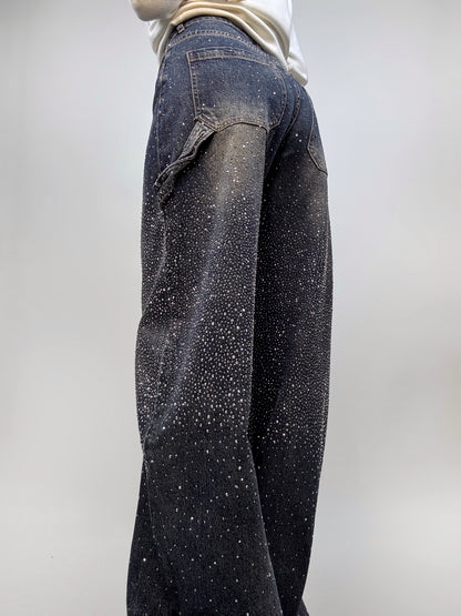 Blugi Full Strass Balloon