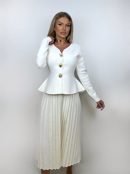 Compleu Alb Ballerina