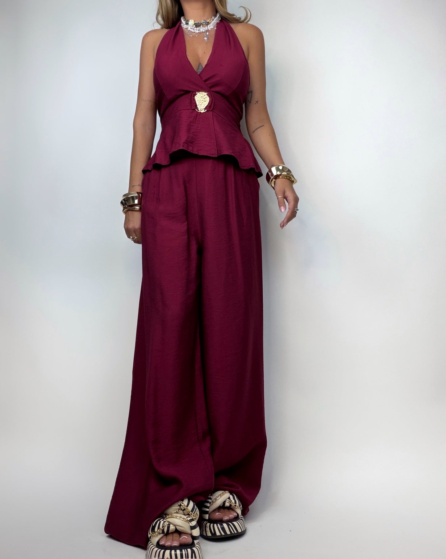 Compleu Burgundy Esma