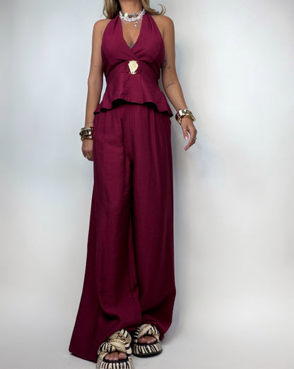 Compleu Burgundy Esma