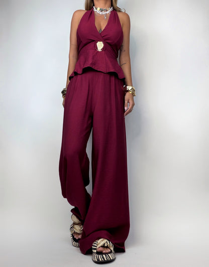 Compleu Burgundy Esma