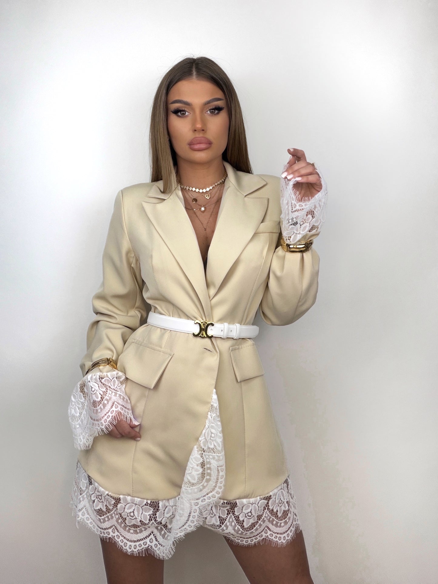 Sacou Bej Lace