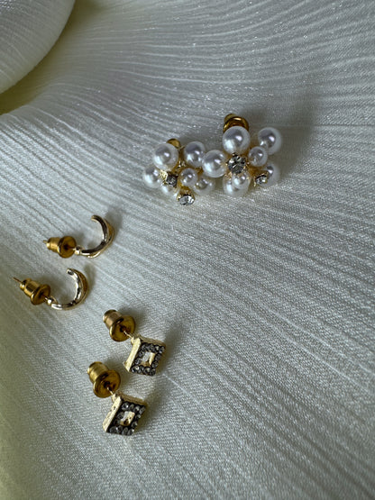 Set Trei Perechi Cercei Dall