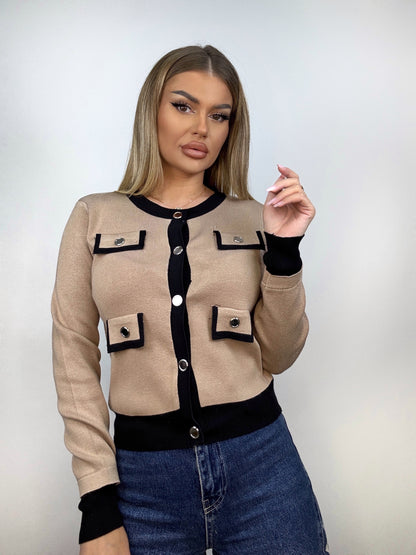 Cardigan Bej Alek