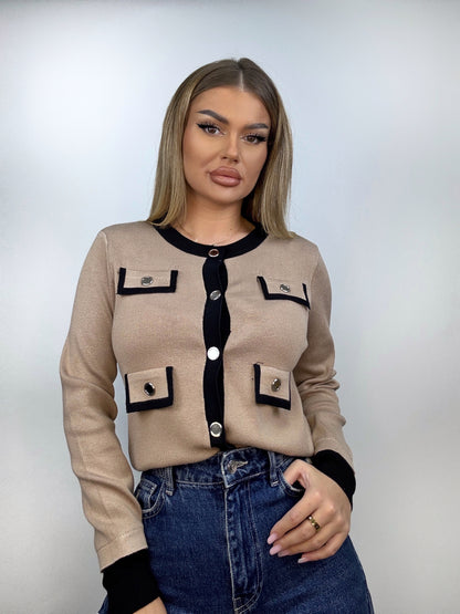 Cardigan Bej Alek