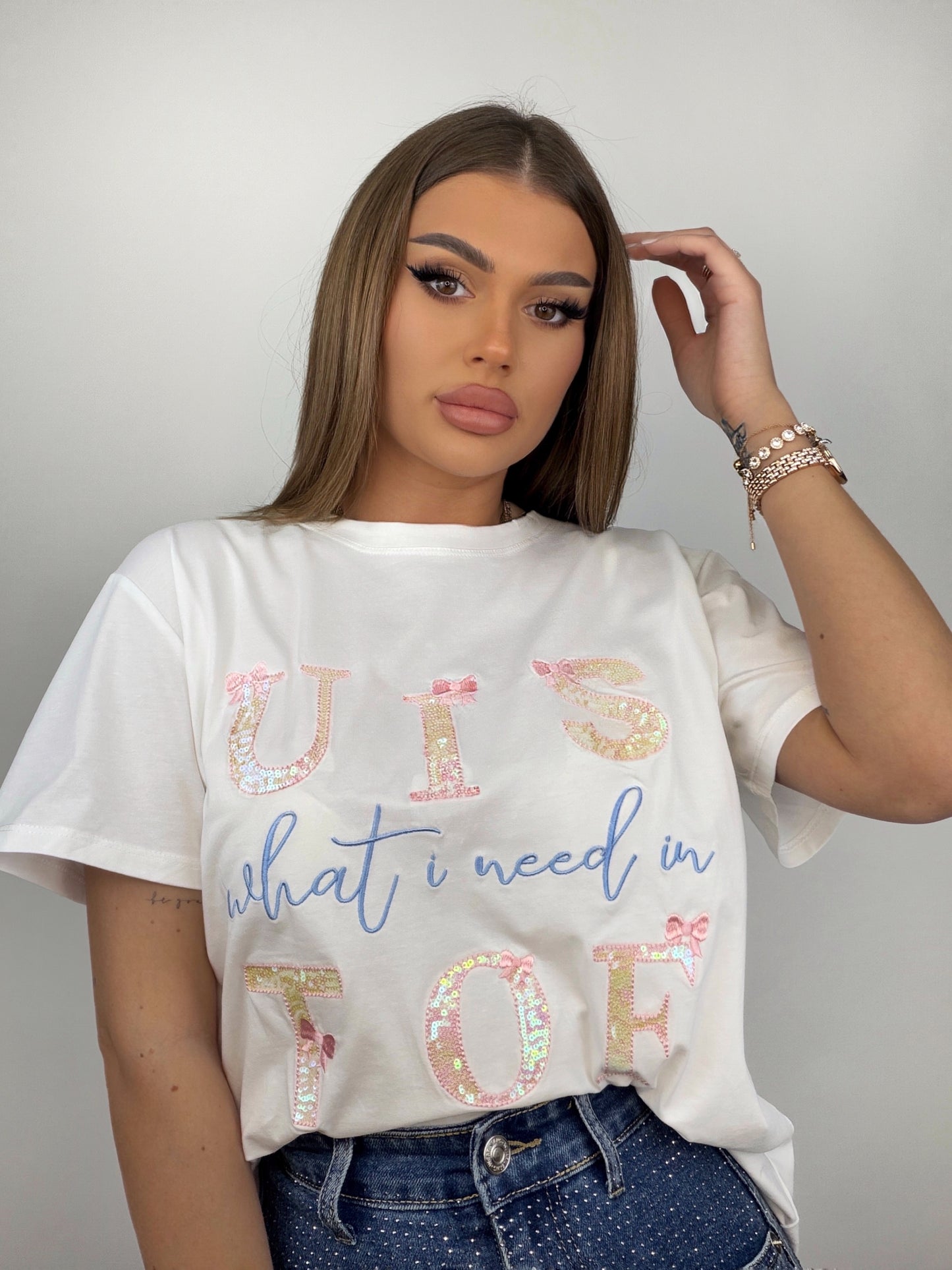 Tricou Alb U.I.S.