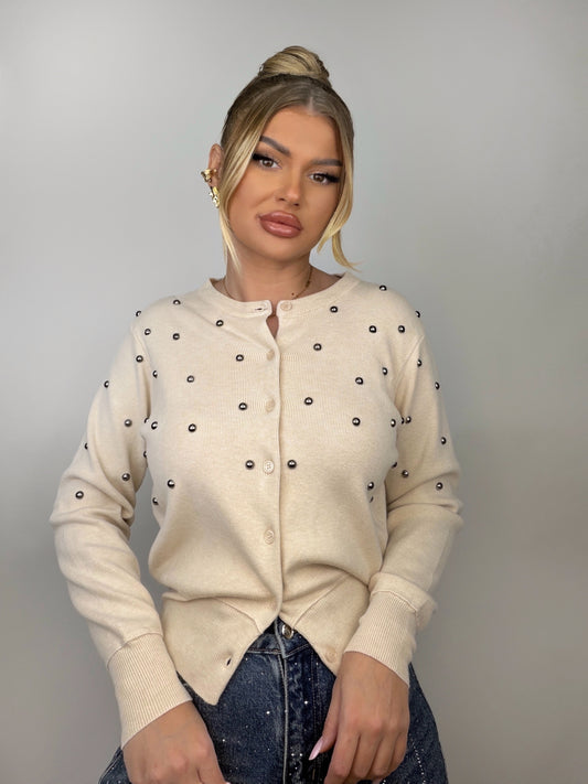 Cardigan Bej Syana