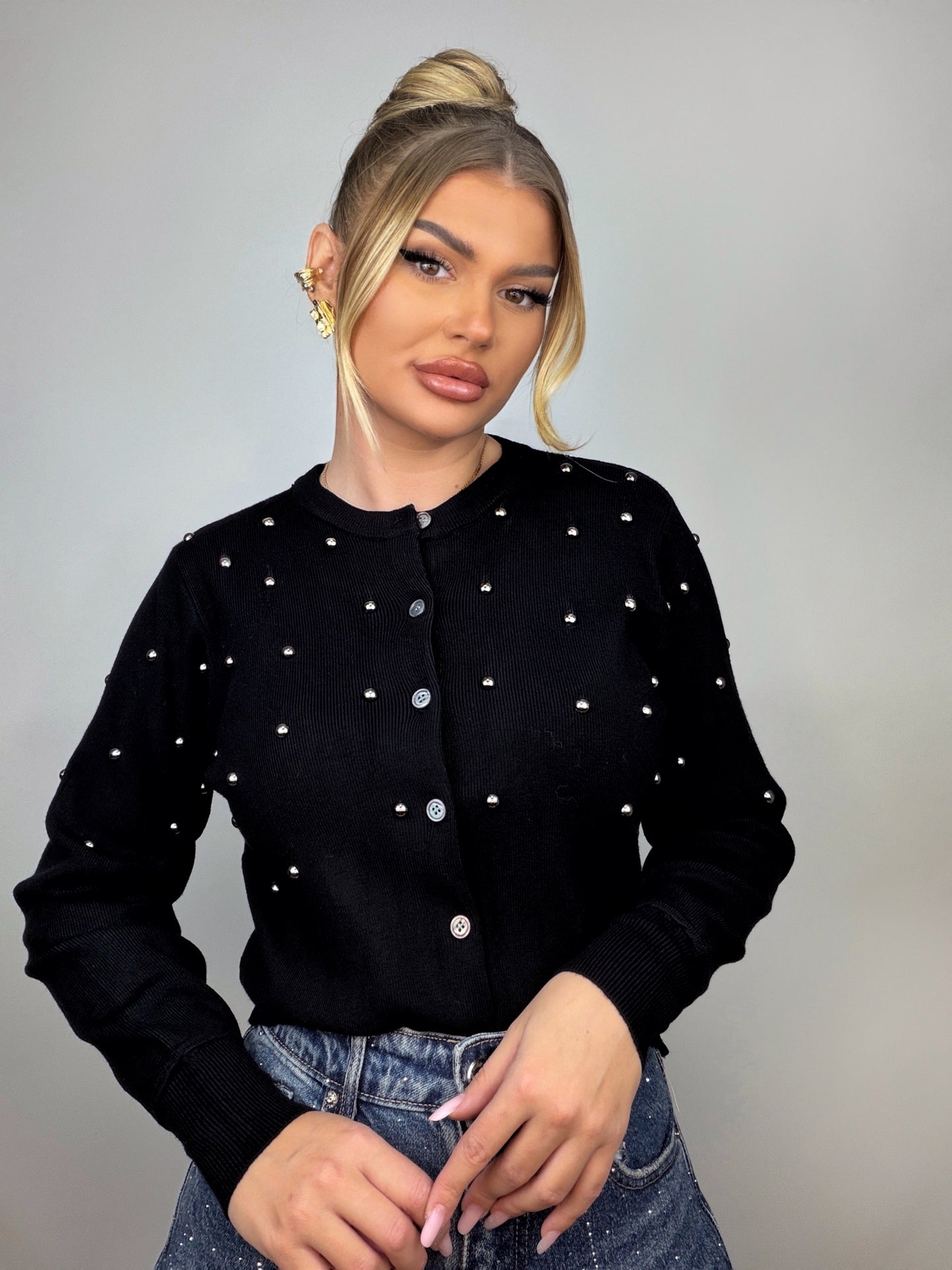 Cardigan Negru Syana