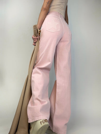 Blugi Pink Star