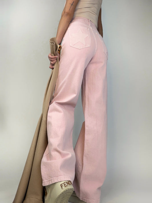 Blugi Pink Star