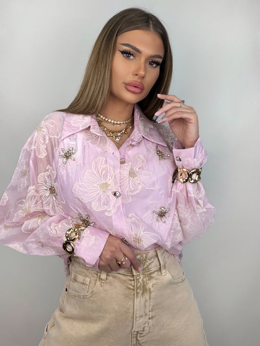 Camasa Pink Flower