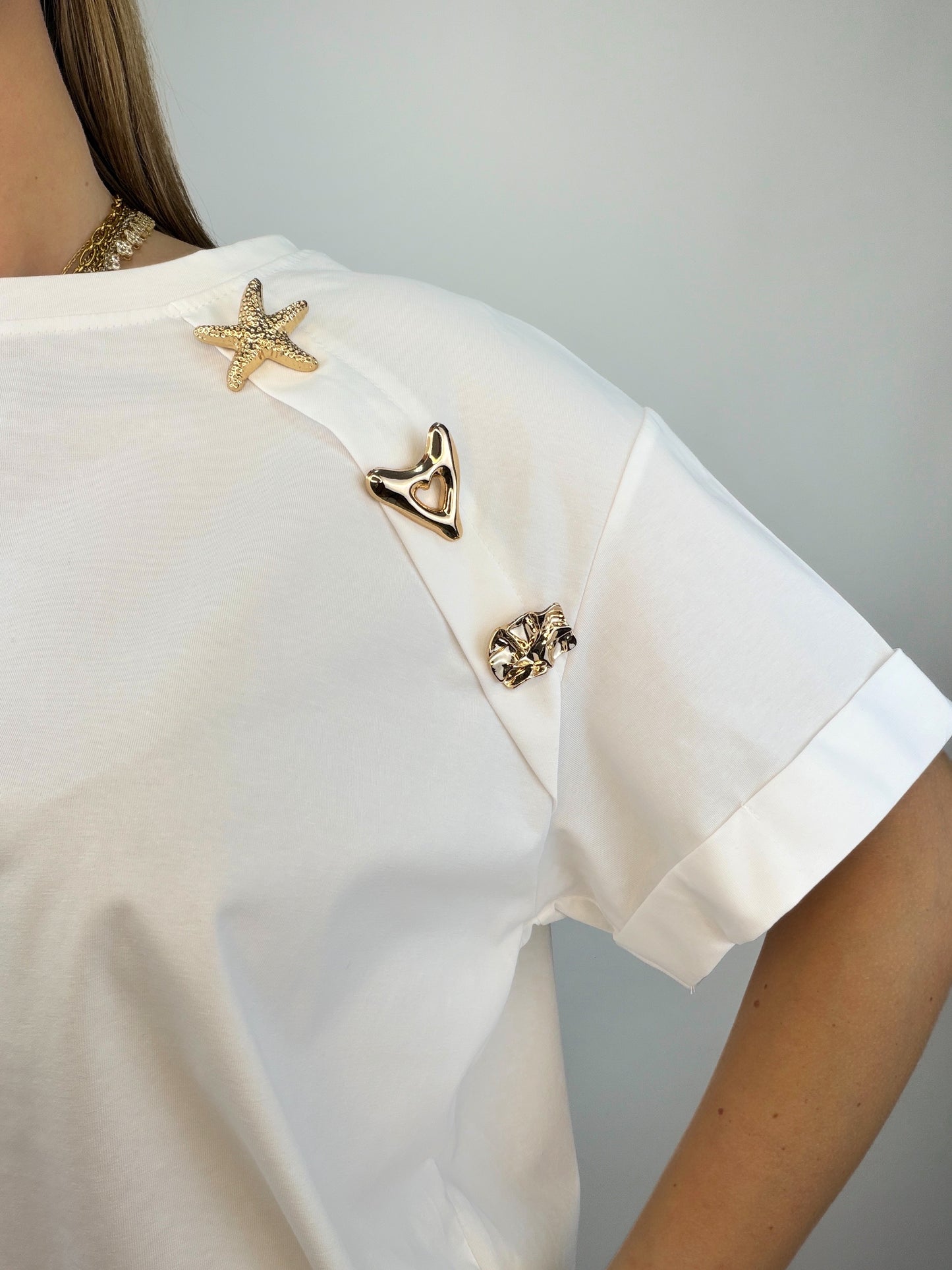 Tricou Alb Milna