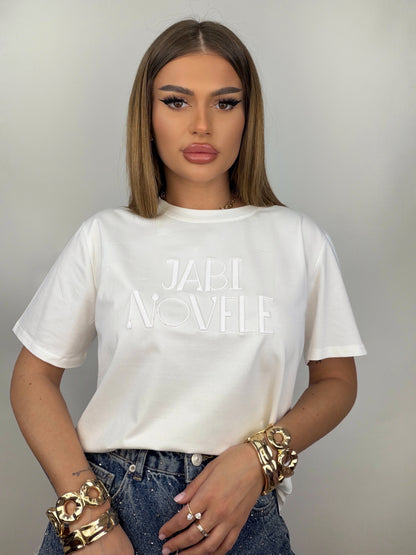 Tricou Alb Jabi