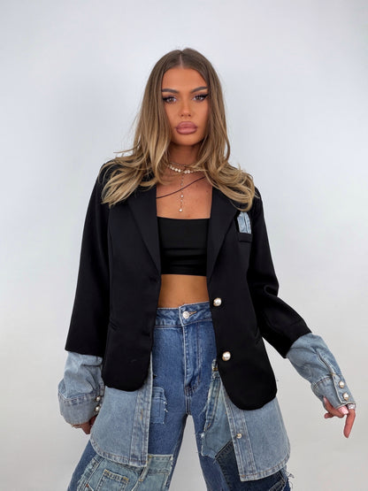 Sacou Negru Mason