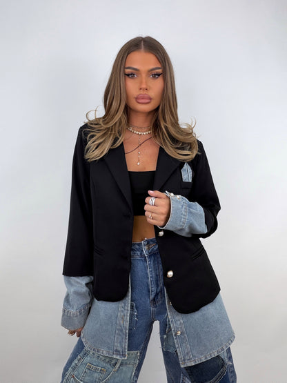 Sacou Negru Mason