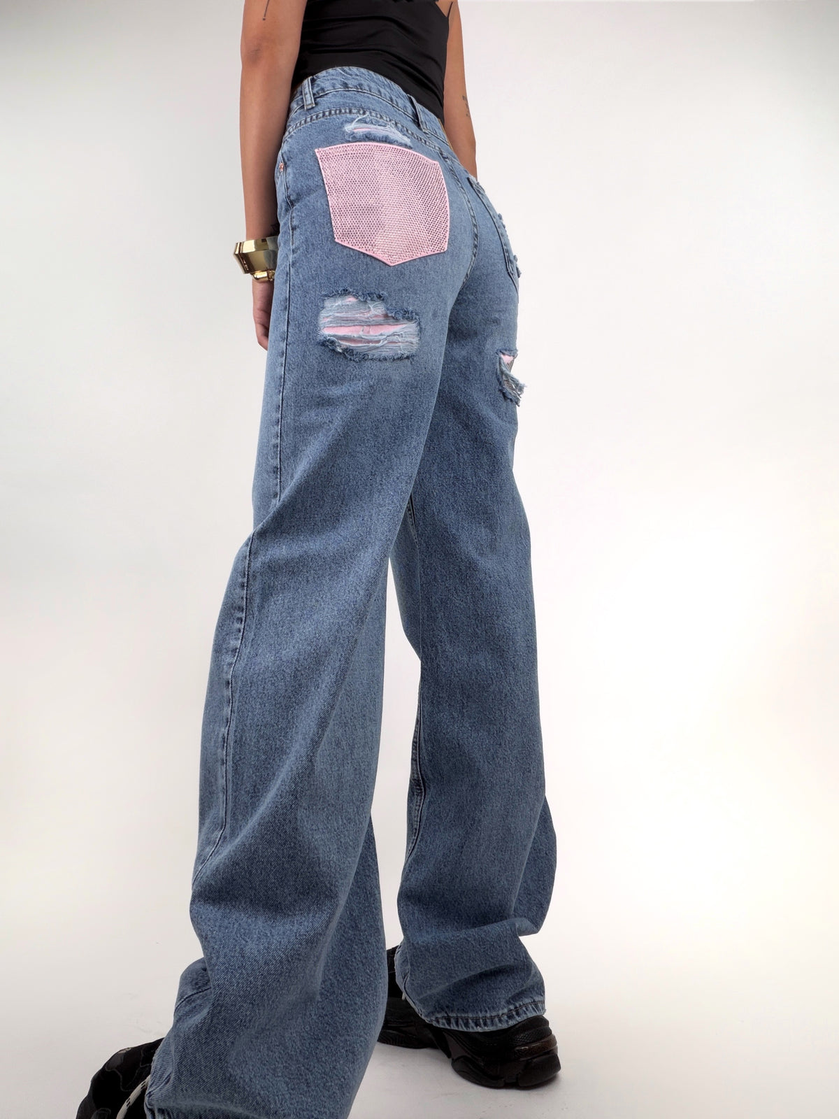 Blugi Dark Pink Blair