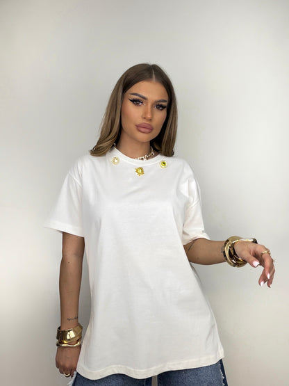 Tricou Alb Mayla