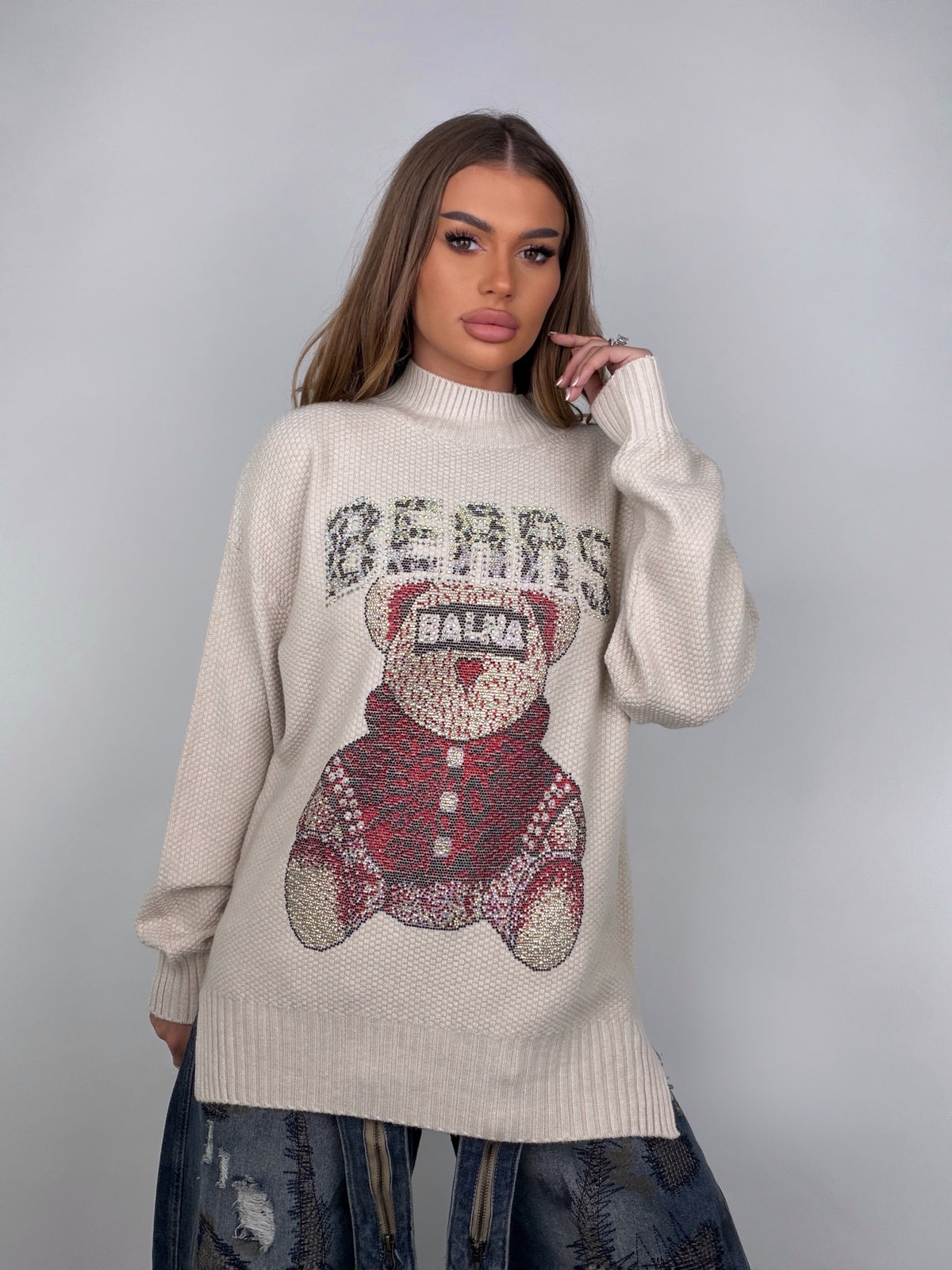 Bluza Bej Bears