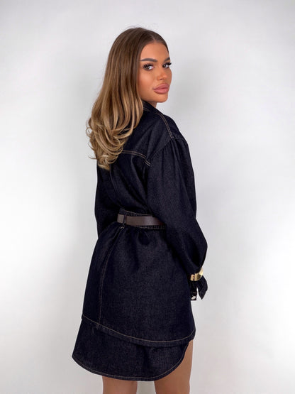 Rochie-Camasa Denim