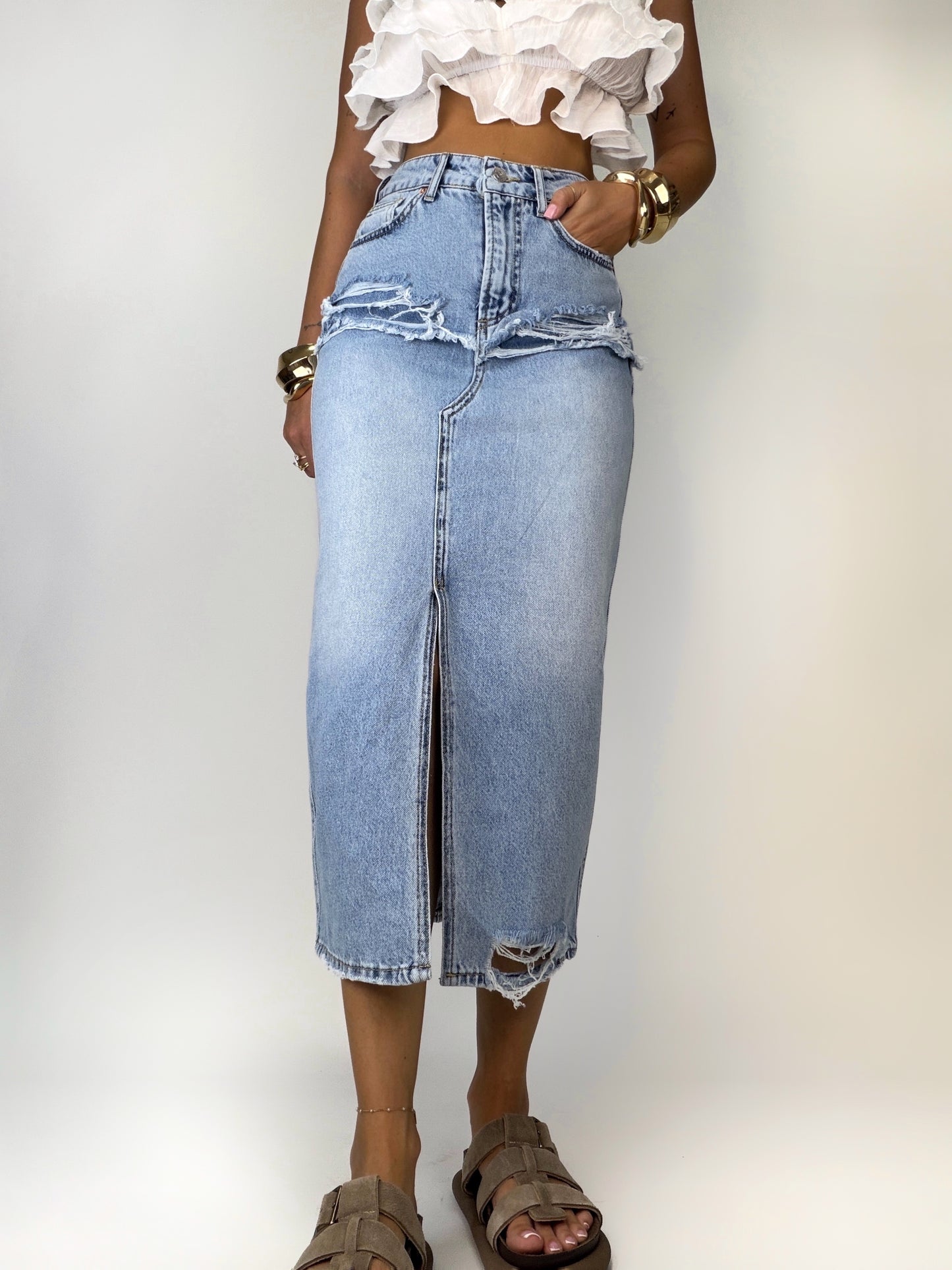 Fusta Denim Norm